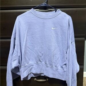 Nike Women's Lavender Crewneck Sweatshirt